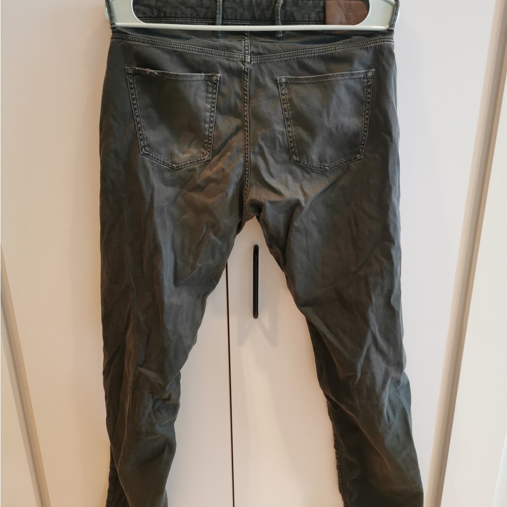 Massimo Dutti Jeans - Olive Green - 31-32